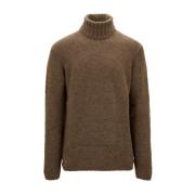 Højhalset langærmet sweater