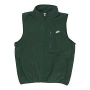 Sherpa-stof Zip-vest