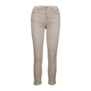 Knappede Dames Jeans