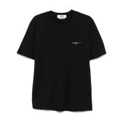 Sort Crew Neck T-shirt og Polo