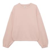 Cropped Bomulds Sweater