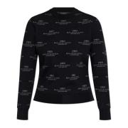 Sweater med logo