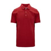 Herre Button Polo Skjorte