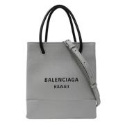 Pre-owned Laeder balenciaga-tasker