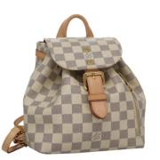 Pre-owned Canvas louis-vuitton-tasker