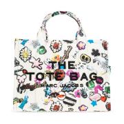 Taske The Daisy Canvas Medium Tote Taske