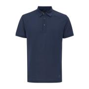 Navy Blue Polo Shirt Classic Collar