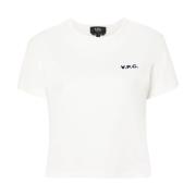 Logo Appliqué Crew Neck T-shirt