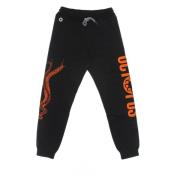 Sort Logo Sweatpants Elastisk Talje