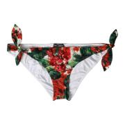 Blomstret Bikini Bund Multifarvet