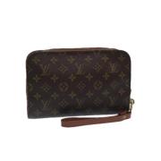 Pre-owned Canvas louis-vuitton-tasker