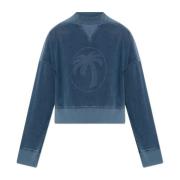 Sweatshirt med logo