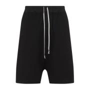 Drawstring Cotton Shorts