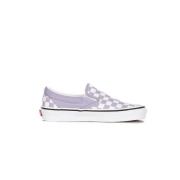 Sko med tern Slip-on Languid Lavender/Hvid