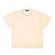 Monogram Tee - Beige Streetwear