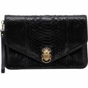 Sort Python Alicia Clutch Taske