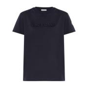 Navy Blue Logo Patch T-shirts