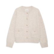 Hyggelig Cardigan - Lys Havre