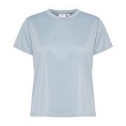 Airy Blue Regular T-Shirt Top