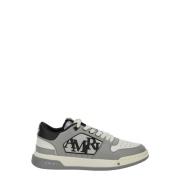 Grå Classic Low Sneakers med Logo