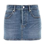 Denim Mini Nederdel