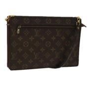 Pre-owned Canvas louis-vuitton-tasker