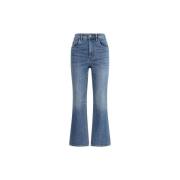 Flare Jeans med Fem-Lomme Stil