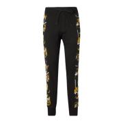 Sort Bomuldssweatpants - Slim Fit