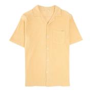 Terry Cotton Short-Sleeved Shirt