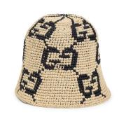 Raffia Hat til Stilfuldt Look