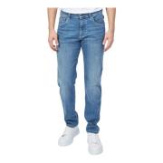 Blå Denim Regular Fit Jeans