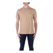 Beige T-shirts og Polos med Front Logo