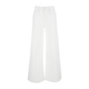 Citron Hvid Wide Leg Jeans