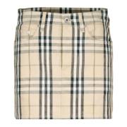 Vintage Check Mini Nederdel