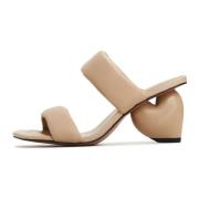 Blokhælede sandaler Isla - Beige