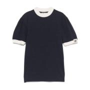 Navy Blue Crew Neck T-shirt