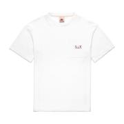 Lomme T-shirt med R di K Broderi