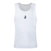 Ærmeløs tanktop med ankerlogo