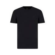 Moderne Basic T-shirt Blå