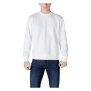 Hvid Langærmet Slip-On Sweatshirt