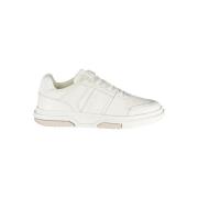 Hvide Herre Sneakers med Luksuris Sporty Stil