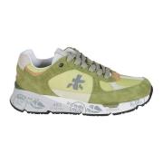 Lime Ruskind Tekstil Sneakers