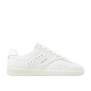 Hvid Studs Sneaker Moderne Komfort