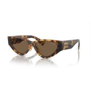 Havana/Dark Brown Sunglasses SMU 03ZS