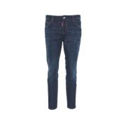 Blå Slim Fit Cool Girl Jeans