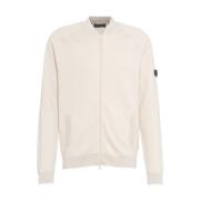 Beige Lynlås Sweatshirt SS25 Stilfuld