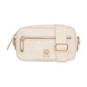 Beige Cross Body Kamerataske