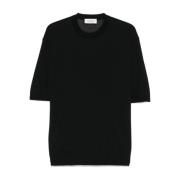 Sort Crew Neck T-shirts og Polos