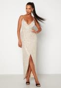 Bubbleroom Occasion Charlotte Sequin Gown Champagne 42