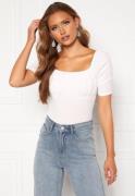 BUBBLEROOM Neija Short Sleeve Top White L